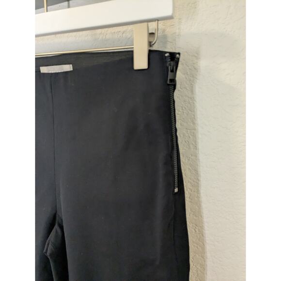 Everlane High Rise Cotton Flat Front Skinny Work Pants Womens Size 2 Black - Picture 3 of 7